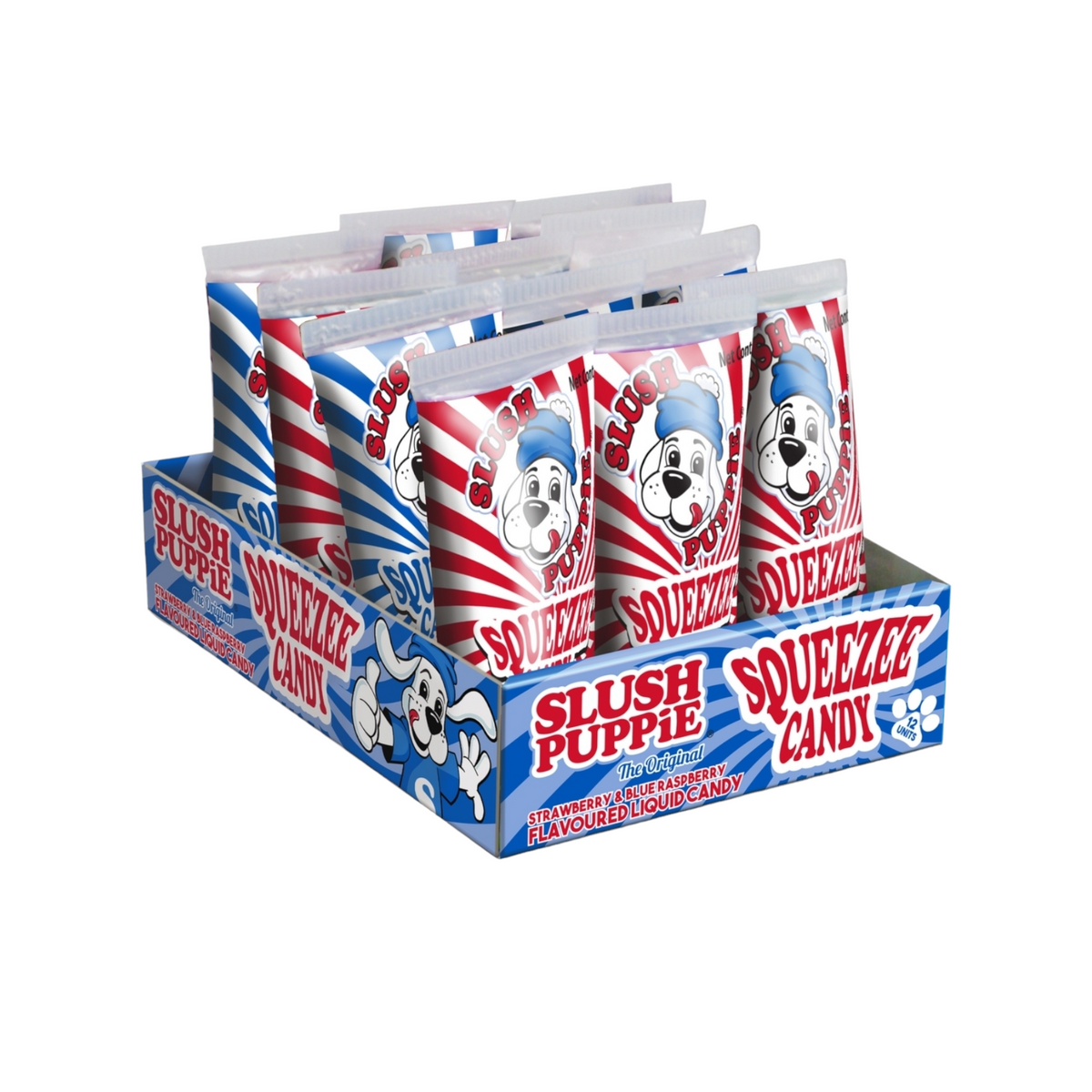 Slush Puppie Squeezee Candy (12X60G) — Candy Club Canada