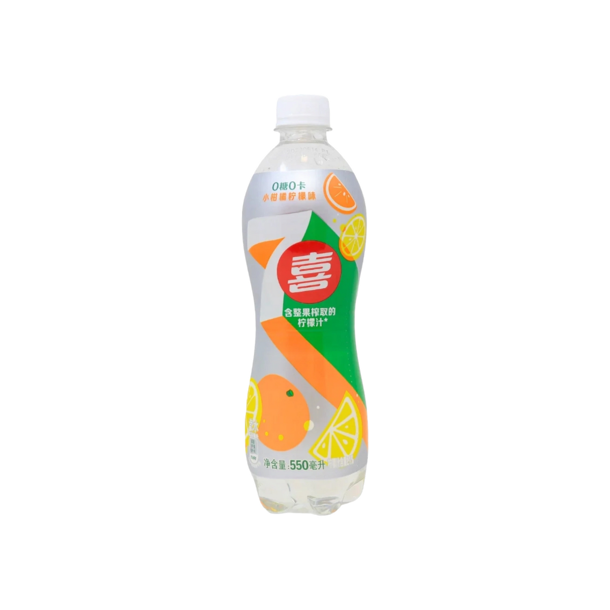 7UP Clementine (12x550mL) {Production Date Printed On Bottle} {June-02-2024}