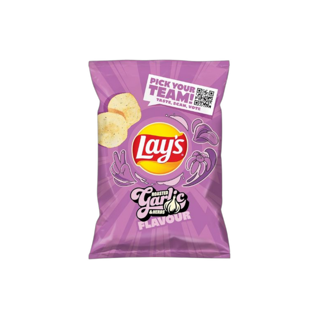 Lays Roasted Garlic  (21x130G) {Exp.June-28-2025}