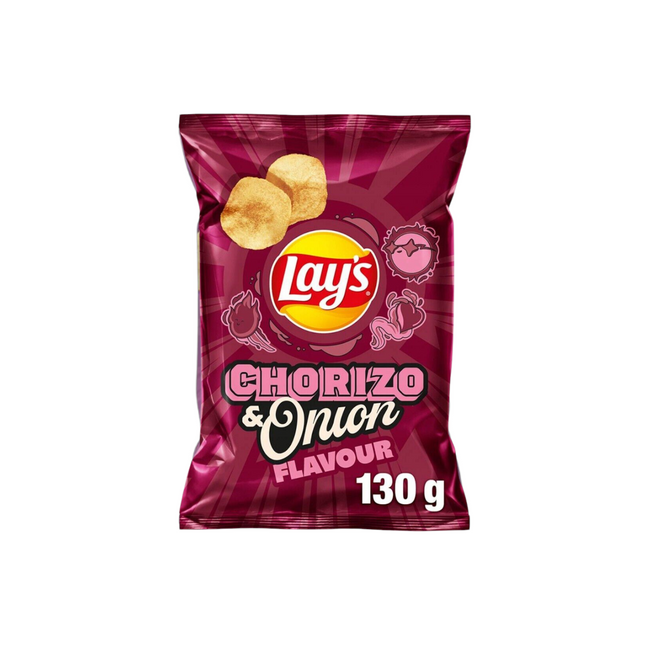 Lays Chorizo and Onion (21x130G) {Exp.June-28-2025}